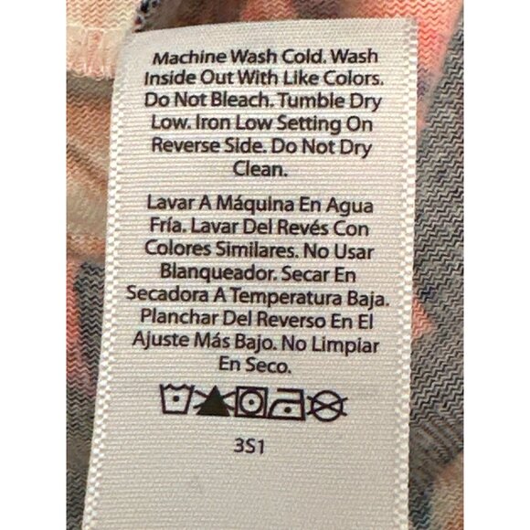 No Boundaries Mens Floral Print Drawstring Lounge Wear Size Small All Polyester - Picture 8 of 11